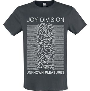 Joy Division Amplified Collection - Unknown Pleasures Tričko charcoal
