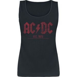 AC/DC Est. 1973 Dámský top černá