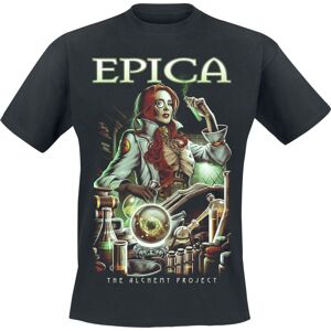 Epica The alchemy project Tričko černá