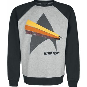 Star Trek Free Flight Mikina šedá/cerná
