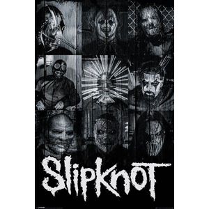 Slipknot Masks plakát vícebarevný
