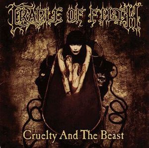 Cradle Of Filth Cruelty and the beast CD standard