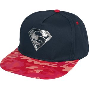 Superman Metallic Logo kšiltovka modrá/cervená