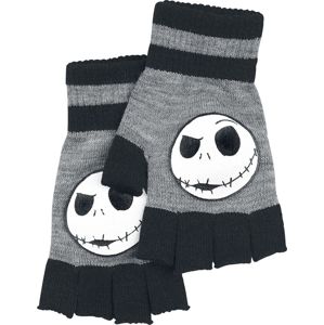 The Nightmare Before Christmas Jack Face rukavice smíšená šedo-černá