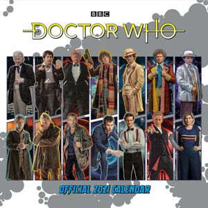 Doctor Who Wandkalender 2021 - Classic Edition Nástenný kalendár vícebarevný