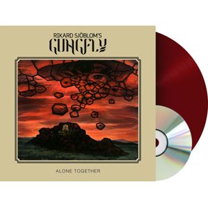 Rikard Sjöblom's Gungfly Alone together LP & CD červená
