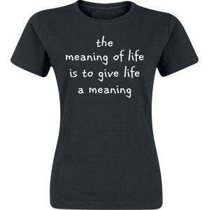 The Meaning Of Life Dámské tričko černá