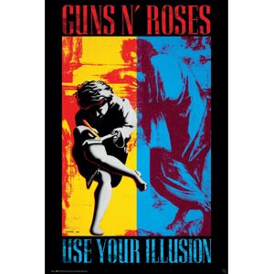 Guns N' Roses Illusion plakát vícebarevný
