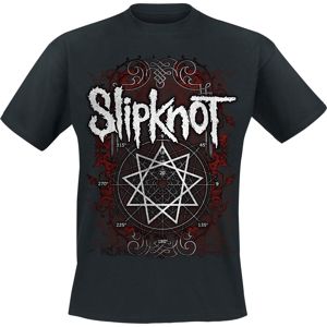 Slipknot Framed Flourishes Tričko černá