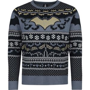 Batman Christmas Crime Fighter Pletený svetr vícebarevný