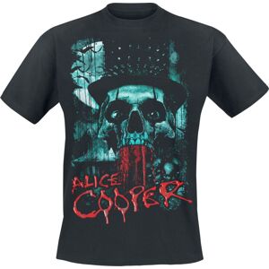Alice Cooper Skull Eyes Tričko černá