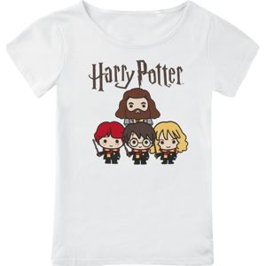 Harry Potter Kids - Chibi Characters detské tricko bílá