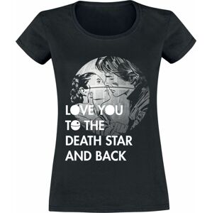 Star Wars To the Death Star And Back Dámské tričko černá