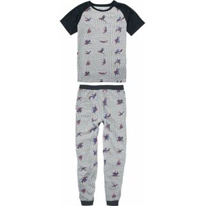 Spider-Man Kids - Spider-Man Dětská pyžama šedá/cerná