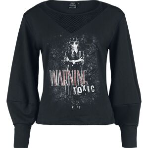 Wednesday Warning - Toxic Dámská mikina černá