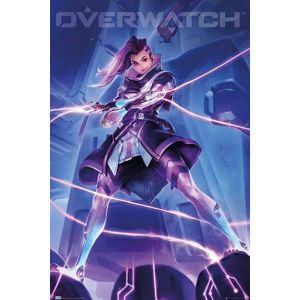 Overwatch Sombra plakát vícebarevný