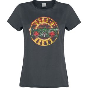 Guns N' Roses Amplified Collection - Neon Sign Dámské tričko charcoal