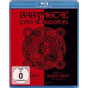 Babymetal Live at Budokan: Red night & Black night Blu-Ray Disc standard