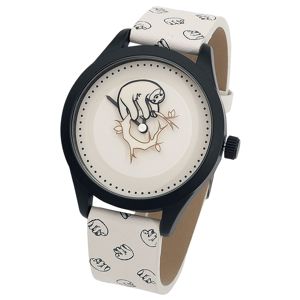 Faultier Náramkové hodinky bílá/cerná