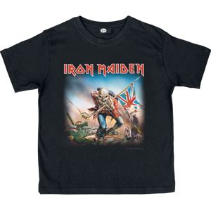 Iron Maiden Metal-Kids - Trooper Kids detské tricko černá