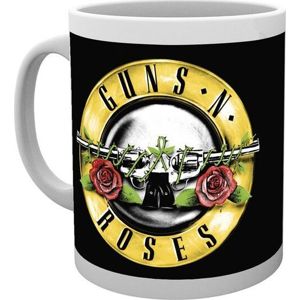 Guns N' Roses Bullet Logo Hrnek bílá