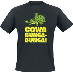 Cowa Bunga-Bunga tricko černá