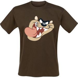 Looney Tunes Tasmanian Devil tricko hnědá