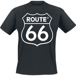 Route 66 Classic Logo tricko černá