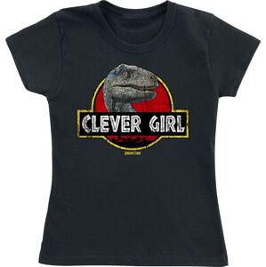 Jurassic Park Kids - Clever Girl detské tricko černá