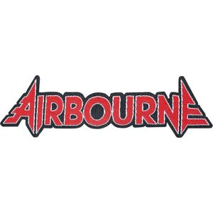 Airbourne Logo Cut-Out nášivka cervená/cerná