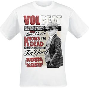 Volbeat Cheapside Sloggers Tričko bílá