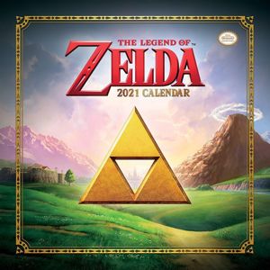 The Legend Of Zelda 2021 Nástenný kalendář vícebarevný