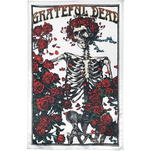 Grateful Dead Skeleton & Rose Textilní plakát vícebarevný
