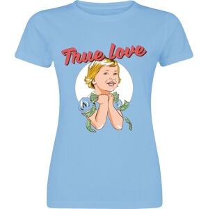 Zábavné tričko True Love Dámské tričko tyrkysová