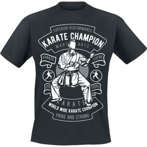 Karate Champion Tričko černá