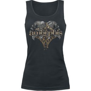 Amorphis Skulls dívcí top černá
