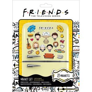Friends Characters Magnetka na lednici vícebarevný