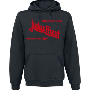Judas Priest British Steel Mikina s kapucí černá