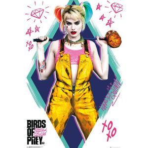 Birds Of Prey Harley Quinn plakát vícebarevný