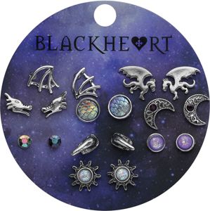 Blackheart Mystical sada náušnic vícebarevný