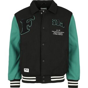 Fila TEHRAN college jacket College bunda cerná/zelená