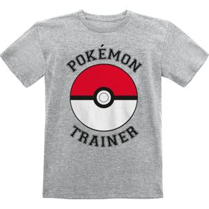 Pokémon Pokémon Trainer detské tricko šedá