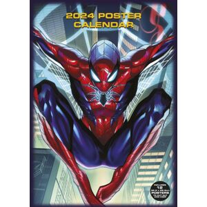 Spider-Man Plakátový kalendář 2024 Nástenný kalendář vícebarevný