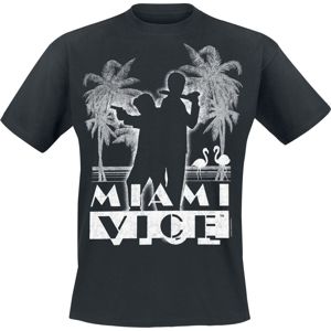 Miami Vice Logo tricko černá