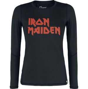 Iron Maiden Functional Longsleeve Dámské tričko s dlouhými rukávy černá