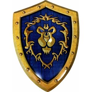 World Of Warcraft Alliance Shield plechová cedule modrá/žlutá