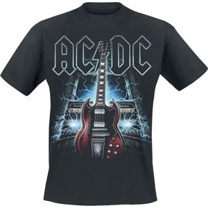 AC/DC High Voltage Guitar Tričko černá