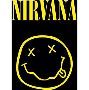 Nirvana Smiley plakát vícebarevný