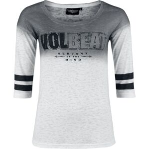 Volbeat EMP Signature Collection Dámské tričko s dlouhými rukávy bílá/šedá