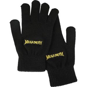Megadeth Logo rukavice černá